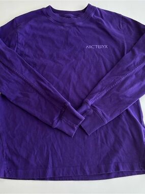 Arc'teryx Women's Purple Crewneck Tee